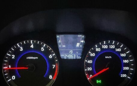 Hyundai Solaris II рестайлинг, 2012 год, 572 000 рублей, 10 фотография