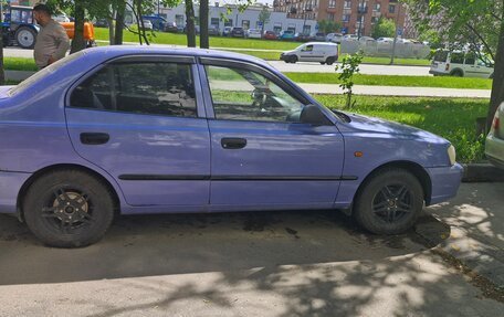 Hyundai Accent II, 2004 год, 270 000 рублей, 2 фотография