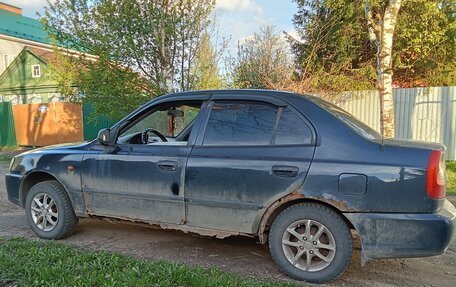 Hyundai Accent II, 2004 год, 125 000 рублей, 1 фотография