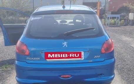 Peugeot 206, 2007 год, 180 000 рублей, 4 фотография