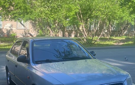 Hyundai Accent II, 2005 год, 390 000 рублей, 1 фотография