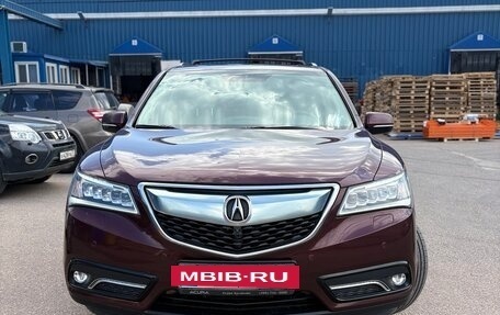 Acura MDX III рестайлинг, 2014 год, 2 100 000 рублей, 2 фотография