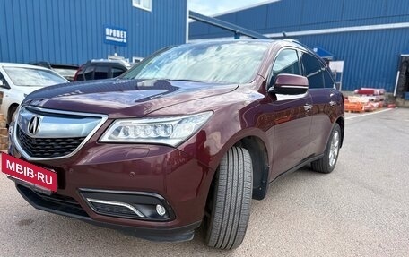 Acura MDX III рестайлинг, 2014 год, 2 100 000 рублей, 3 фотография