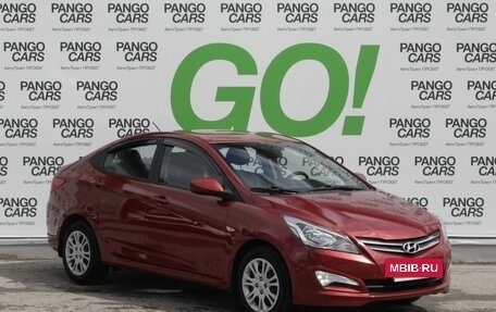 Hyundai Solaris II рестайлинг, 2015 год, 899 000 рублей, 3 фотография