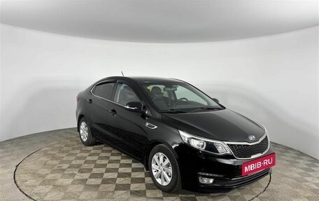 KIA Rio III рестайлинг, 2015 год, 990 000 рублей, 3 фотография