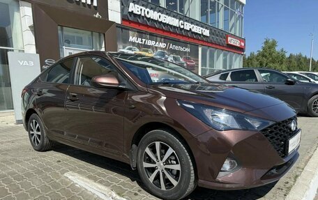 Hyundai Solaris II рестайлинг, 2021 год, 1 497 372 рублей, 5 фотография
