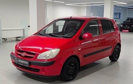 Hyundai Getz I рестайлинг, 2007 год, 579 000 рублей, 1 фотография