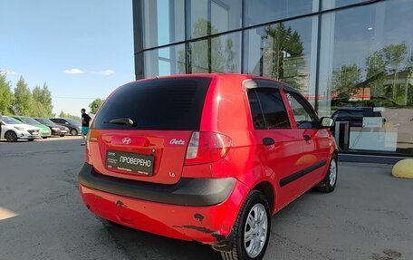 Hyundai Getz I рестайлинг, 2008 год, 449 800 рублей, 6 фотография