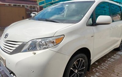 Toyota Sienna III, 2016 год, 2 650 000 рублей, 1 фотография