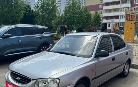 Hyundai Accent II, 2007 год, 330 000 рублей, 1 фотография