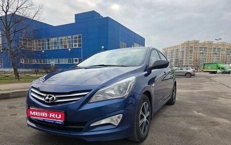 Hyundai Solaris II рестайлинг, 2014 год, 990 000 рублей, 2 фотография