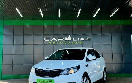 KIA Rio III рестайлинг, 2016 год, 1 099 000 рублей, 2 фотография