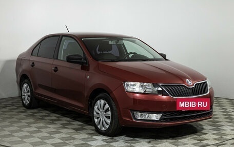 Skoda Rapid I, 2017 год, 849 585 рублей, 3 фотография