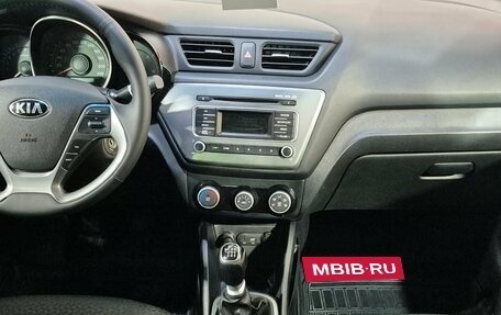KIA Rio III рестайлинг, 2017 год, 1 150 000 рублей, 12 фотография