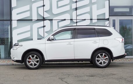 Mitsubishi Outlander III рестайлинг 3, 2013 год, 1 260 000 рублей, 6 фотография