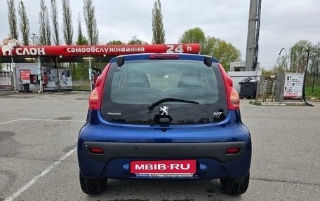 Peugeot 107 I рестайлинг, 2007 год, 460 000 рублей, 6 фотография