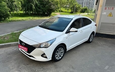 Hyundai Solaris II рестайлинг, 2021 год, 1 342 000 рублей, 1 фотография