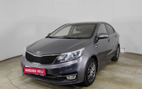 KIA Rio III рестайлинг, 2016 год, 960 000 рублей, 3 фотография