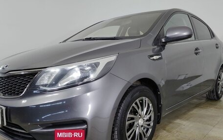 KIA Rio III рестайлинг, 2016 год, 960 000 рублей, 23 фотография
