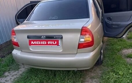 Hyundai Accent II, 2003 год, 350 000 рублей, 2 фотография
