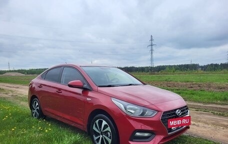 Hyundai Solaris II рестайлинг, 2017 год, 1 150 000 рублей, 3 фотография