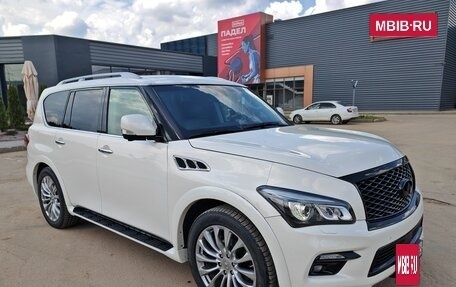 Infiniti QX80 I рестайлинг, 2015 год, 3 825 000 рублей, 2 фотография