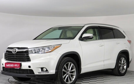 Toyota Highlander III, 2014 год, 2 797 000 рублей, 1 фотография