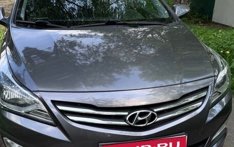 Hyundai Solaris II рестайлинг, 2015 год, 1 300 000 рублей, 15 фотография
