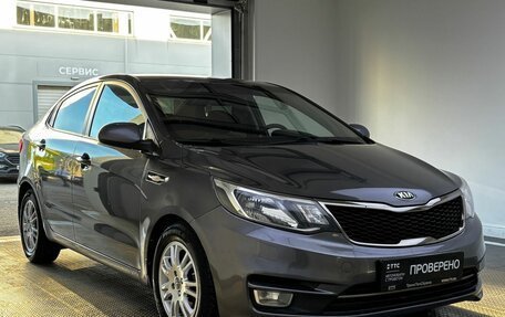 KIA Rio III рестайлинг, 2015 год, 1 155 000 рублей, 3 фотография