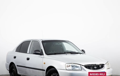 Hyundai Accent II, 2005 год, 379 000 рублей, 2 фотография