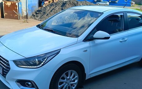 Hyundai Solaris II рестайлинг, 2017 год, 1 325 000 рублей, 20 фотография