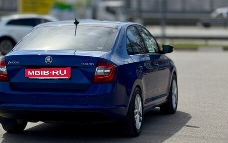 Skoda Rapid I, 2017 год, 1 100 000 рублей, 10 фотография