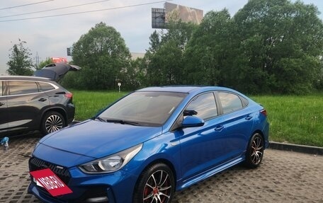 Hyundai Solaris II рестайлинг, 2017 год, 930 000 рублей, 9 фотография