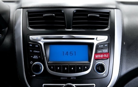 Hyundai Solaris II рестайлинг, 2014 год, 899 000 рублей, 22 фотография