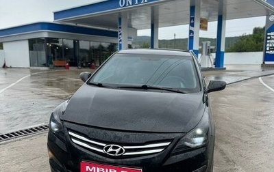 Hyundai Solaris II рестайлинг, 2014 год, 670 000 рублей, 1 фотография