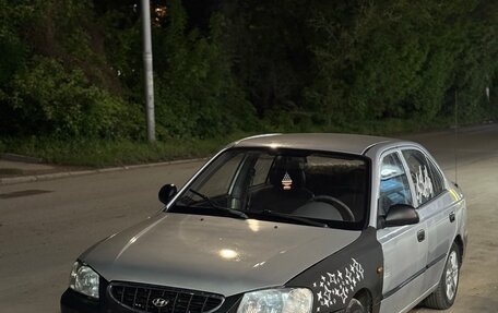 Hyundai Accent II, 2004 год, 380 000 рублей, 1 фотография