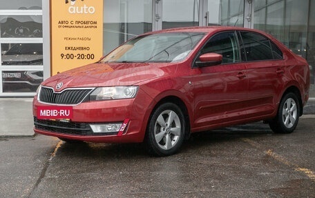 Skoda Rapid I, 2014 год, 898 000 рублей, 2 фотография