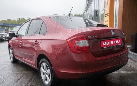 Skoda Rapid I, 2014 год, 898 000 рублей, 5 фотография