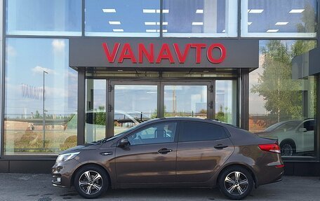 KIA Rio III рестайлинг, 2016 год, 830 000 рублей, 8 фотография