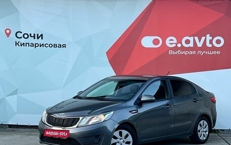 KIA Rio III рестайлинг, 2011 год, 820 000 рублей, 1 фотография