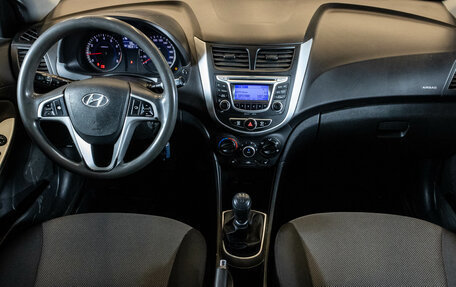 Hyundai Solaris II рестайлинг, 2014 год, 689 000 рублей, 5 фотография