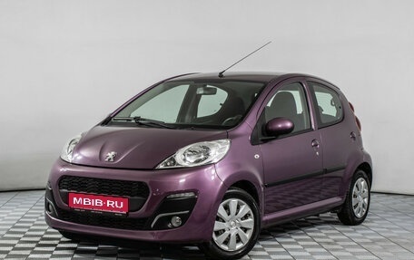 Peugeot 107 I рестайлинг, 2013 год, 770 000 рублей, 1 фотография