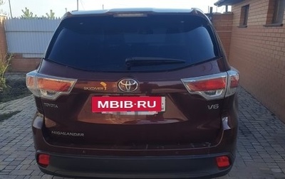 Toyota Highlander III, 2014 год, 2 990 000 рублей, 1 фотография