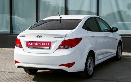 Hyundai Solaris II рестайлинг, 2015 год, 805 000 рублей, 5 фотография