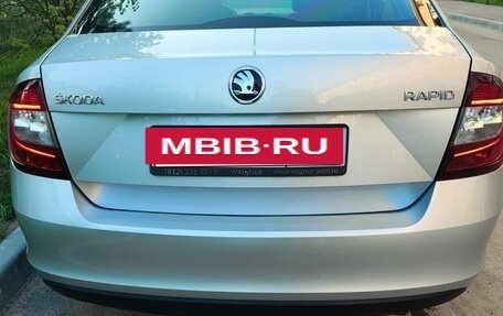 Skoda Rapid I, 2017 год, 1 100 000 рублей, 2 фотография