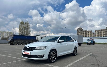Skoda Rapid I, 2017 год, 830 000 рублей, 6 фотография