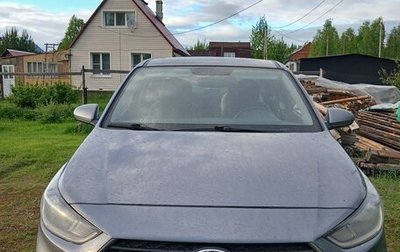 Hyundai Solaris II рестайлинг, 2017 год, 1 фотография