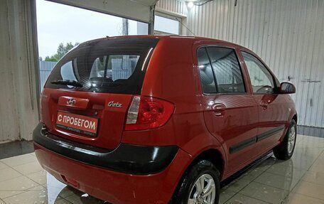 Hyundai Getz I рестайлинг, 2008 год, 495 000 рублей, 4 фотография