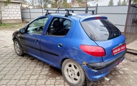 Peugeot 206, 2000 год, 160 000 рублей, 9 фотография
