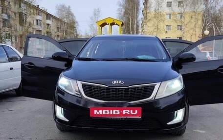 KIA Rio III рестайлинг, 2014 год, 800 000 рублей, 24 фотография